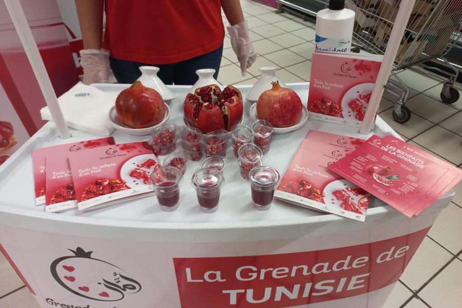 Les grenades de Tunisie débarquent en France